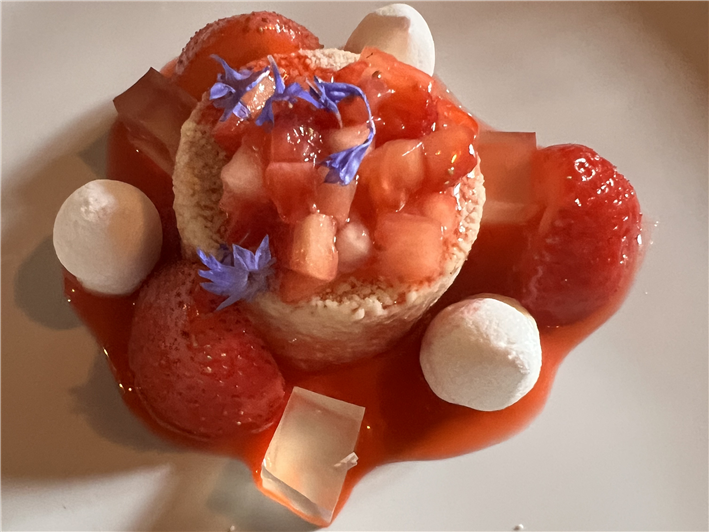 strawberry dessert